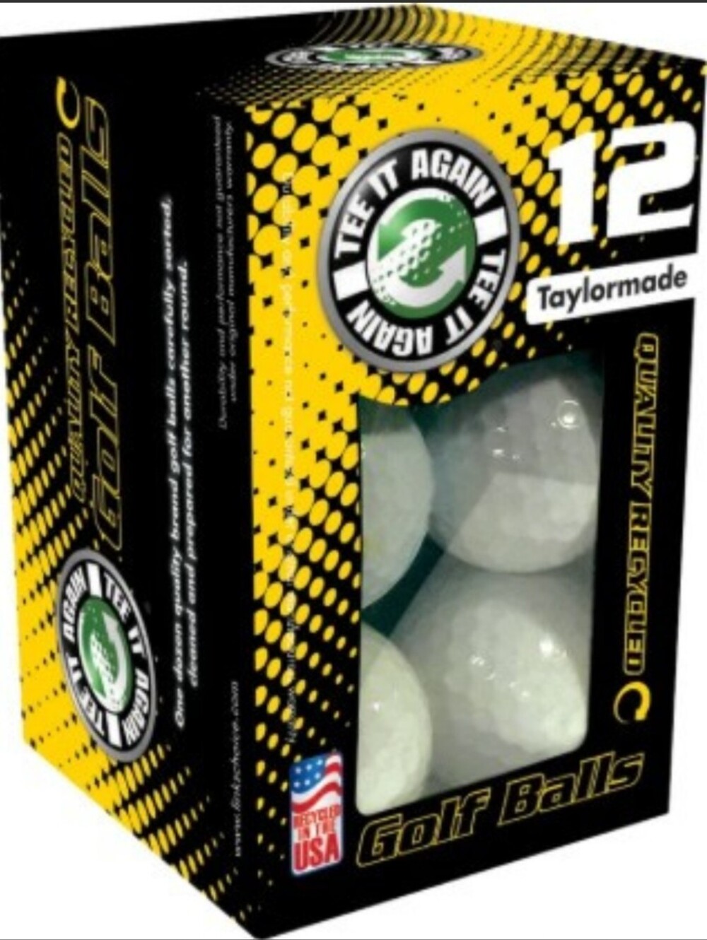 👨 TaylorMade White Golf Ball 12-Pack